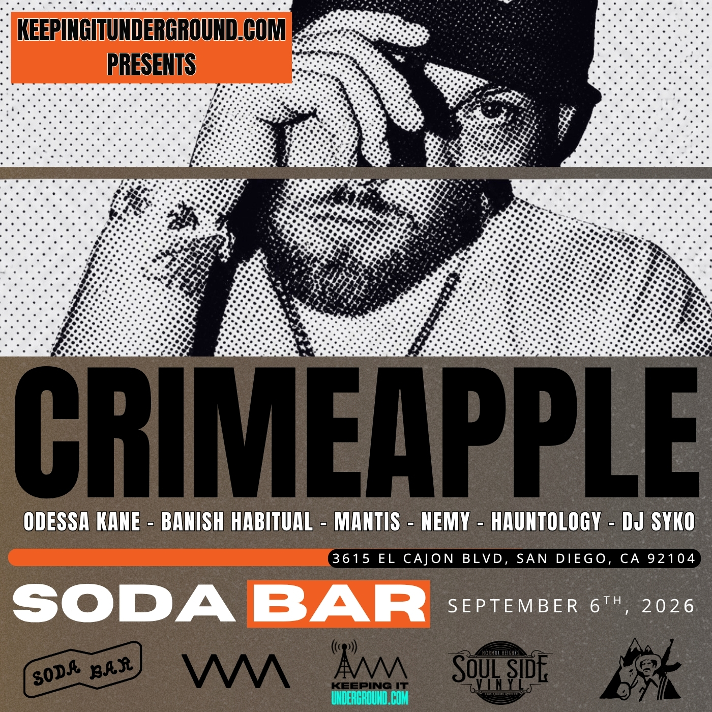 CRIMEAPPLE - Soda Bar 9/6/26